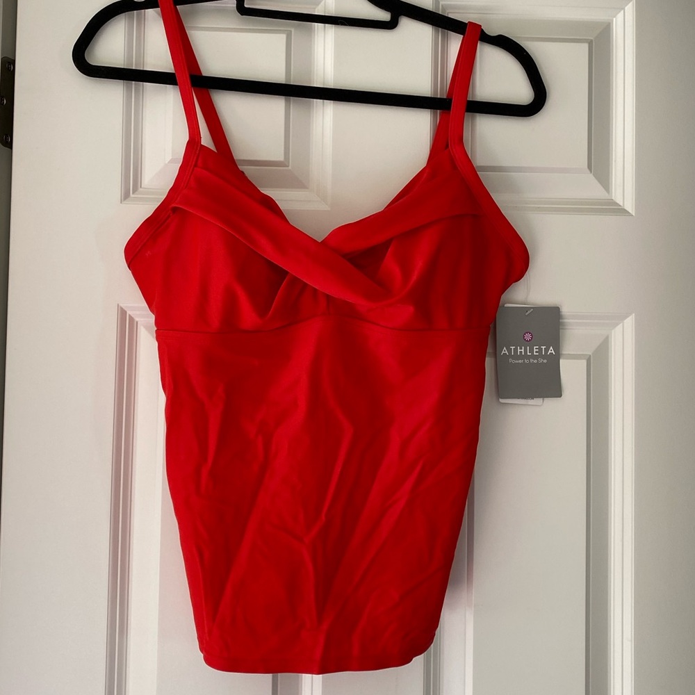 Athleta Twist Tankini Swim Top - Size 38 B/C